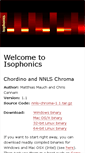 Mobile Screenshot of isophonics.net